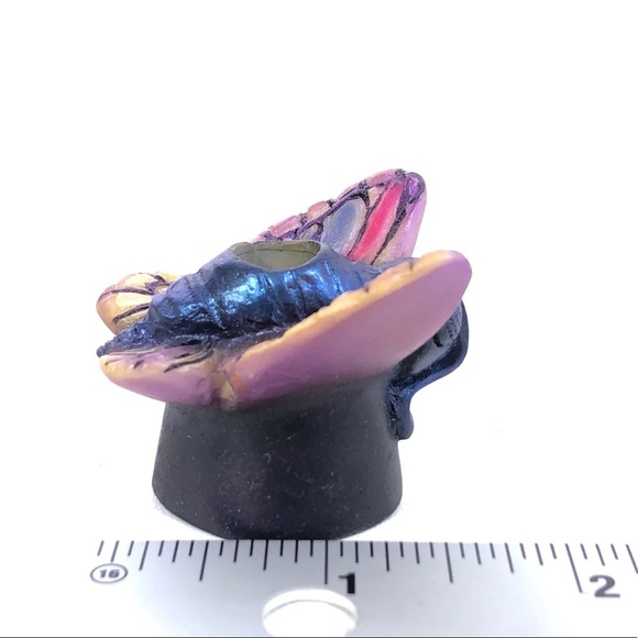 Butt Headz No More Smoldering Ashtrays Cigarette Extinguisher Snuffer Butterfly - Picture 8 of 9